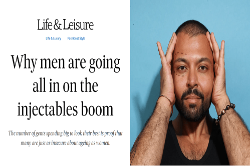 Why Men Are Going All In on the Cosmentic Injectables Boom