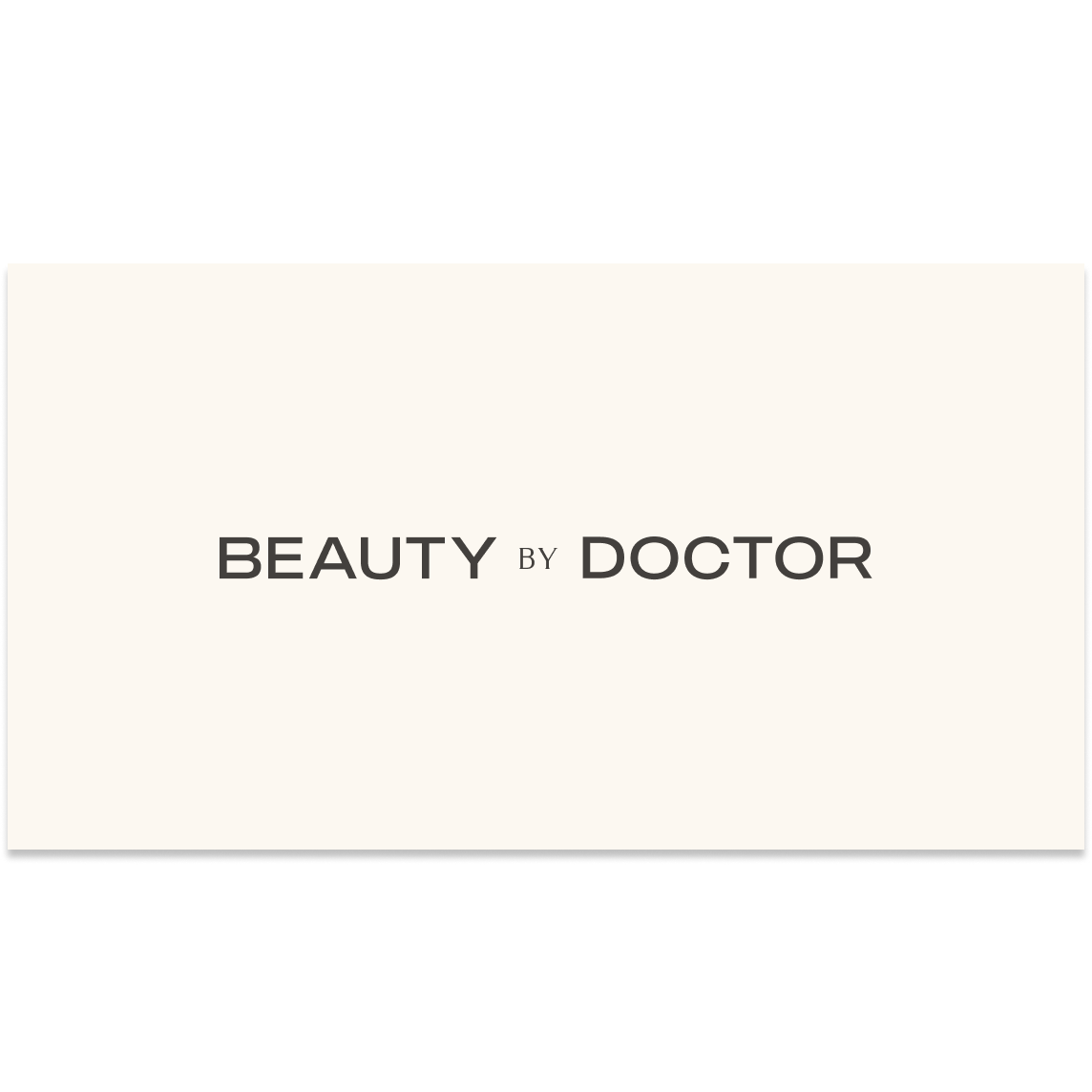 Beauty by Doctor Gift Card