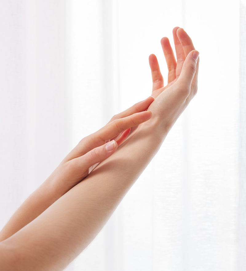 Aging hands treatment